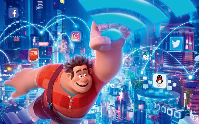 “Ralph Rompe Internet”: Ralph blanquea Internet