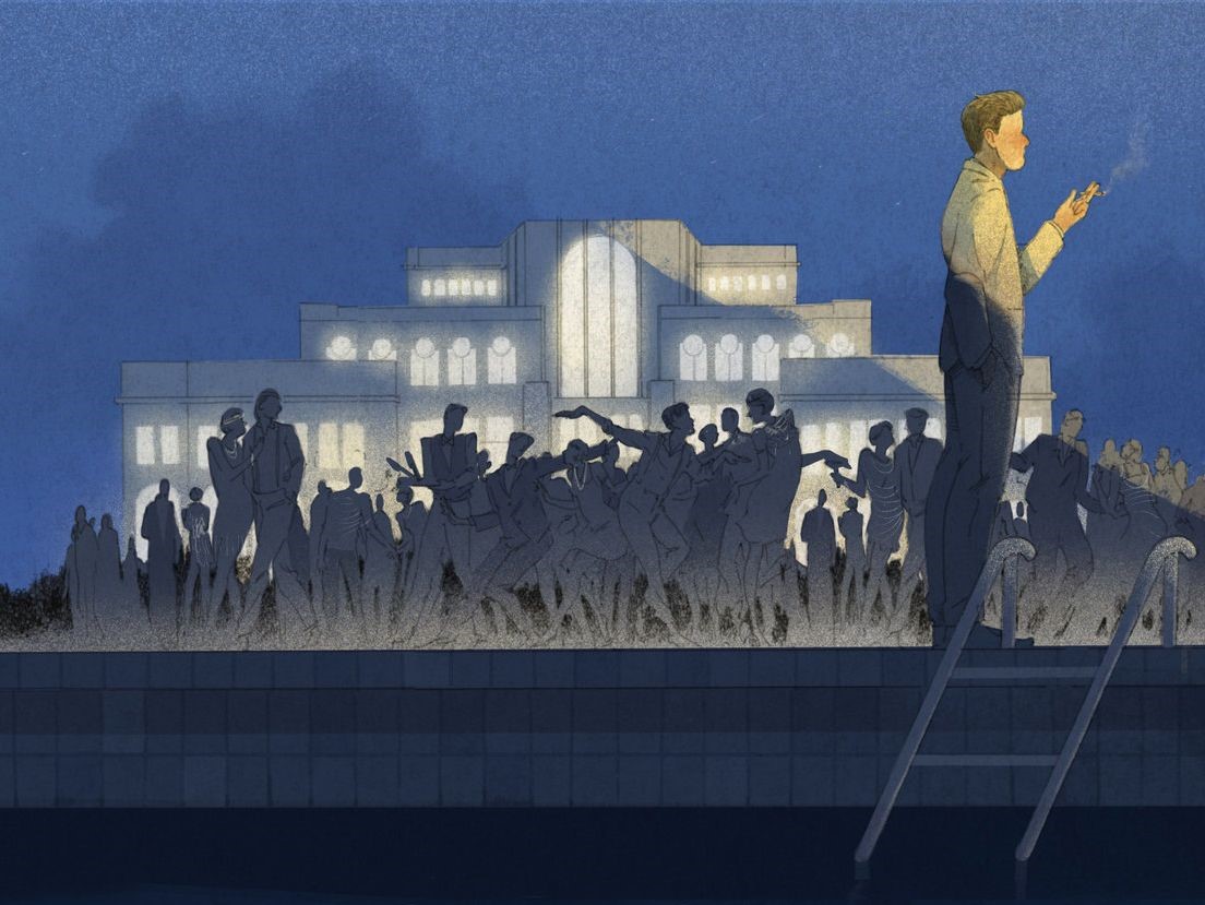 Fondo gran gatsby