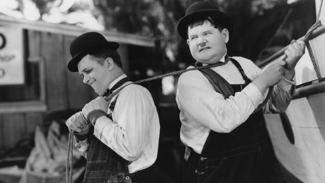 Laurel y Hardy en los bajos fondos de Madrid. “Gordo de feria”, de Esther García Llovet