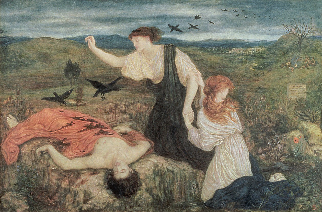 Antígona Marie Spartali Stillman (ilustración para la página web)